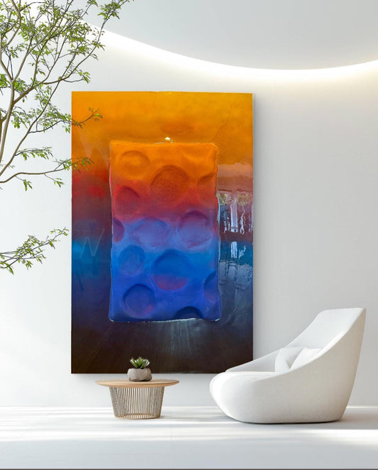 EARTHS CRATERS - 920mm x 1500mm