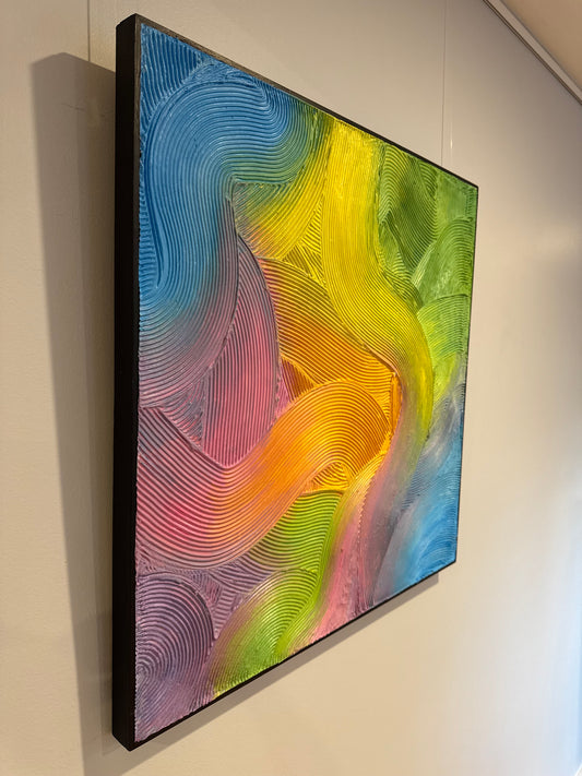 CANDYFLOSS - 76cm x 76cm