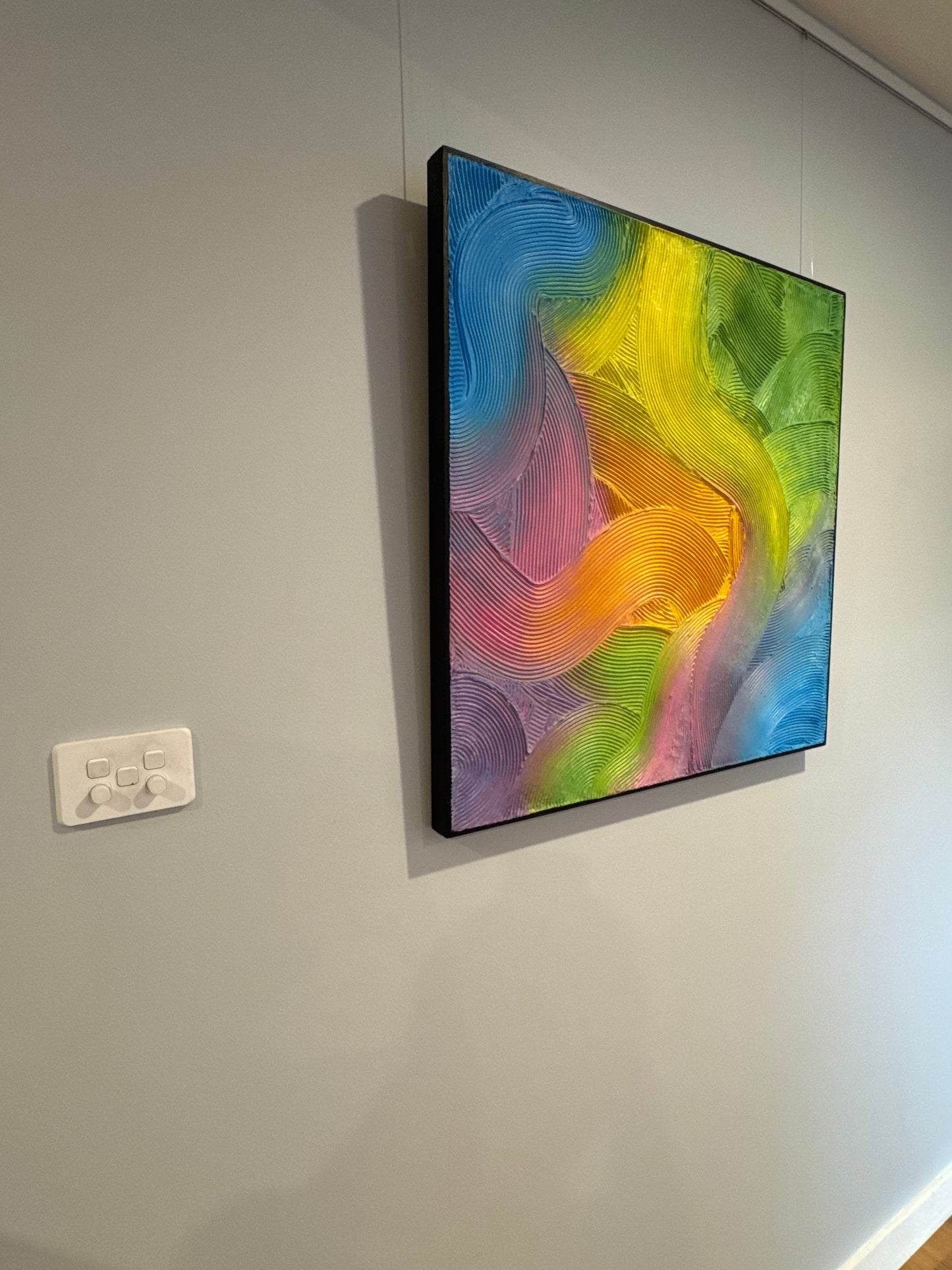 CANDYFLOSS - 76cm x 76cm