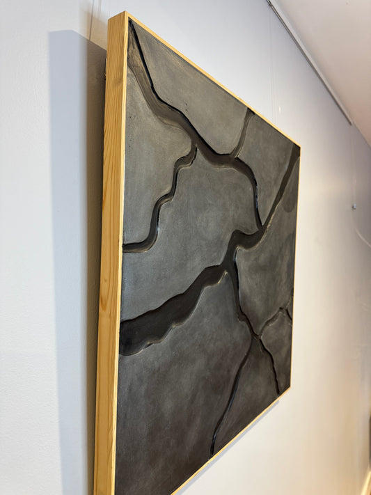 RIVERWAYS -  76cm x 76cm