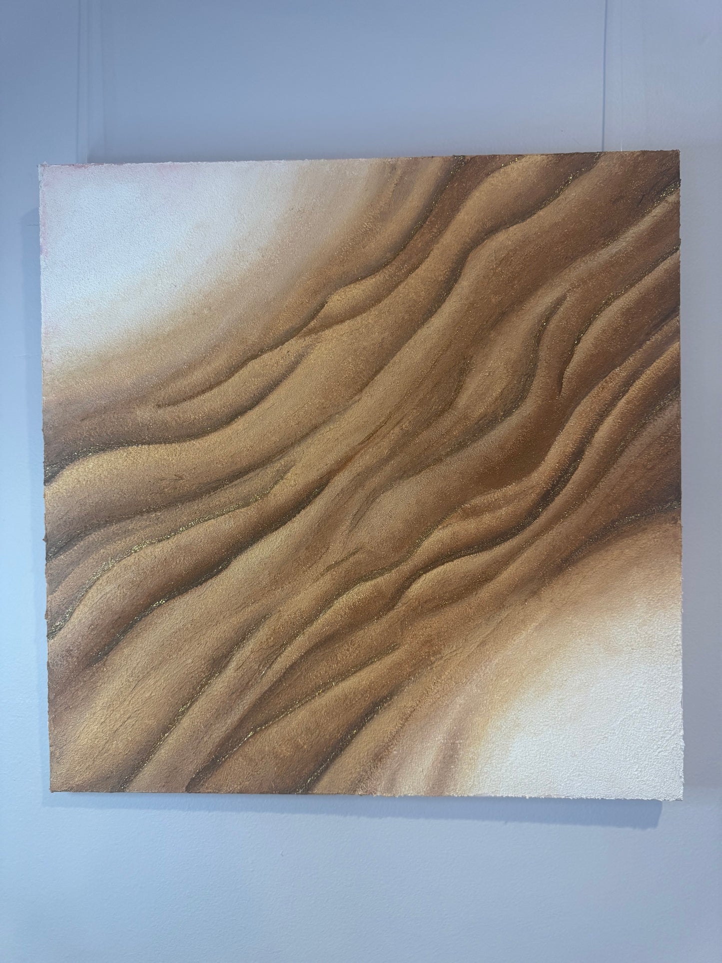 GOLDEN CLAY -  51cm x 51cm