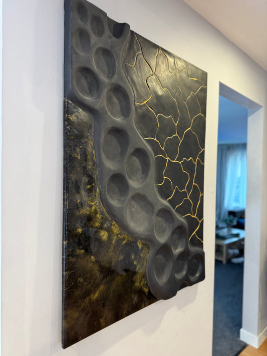 FRACTURED ELEGANCE -  915mm x 1220mm