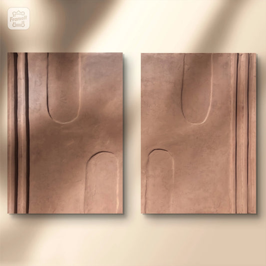 RUSTIC ARCHES – 61CM X 76CM x 2